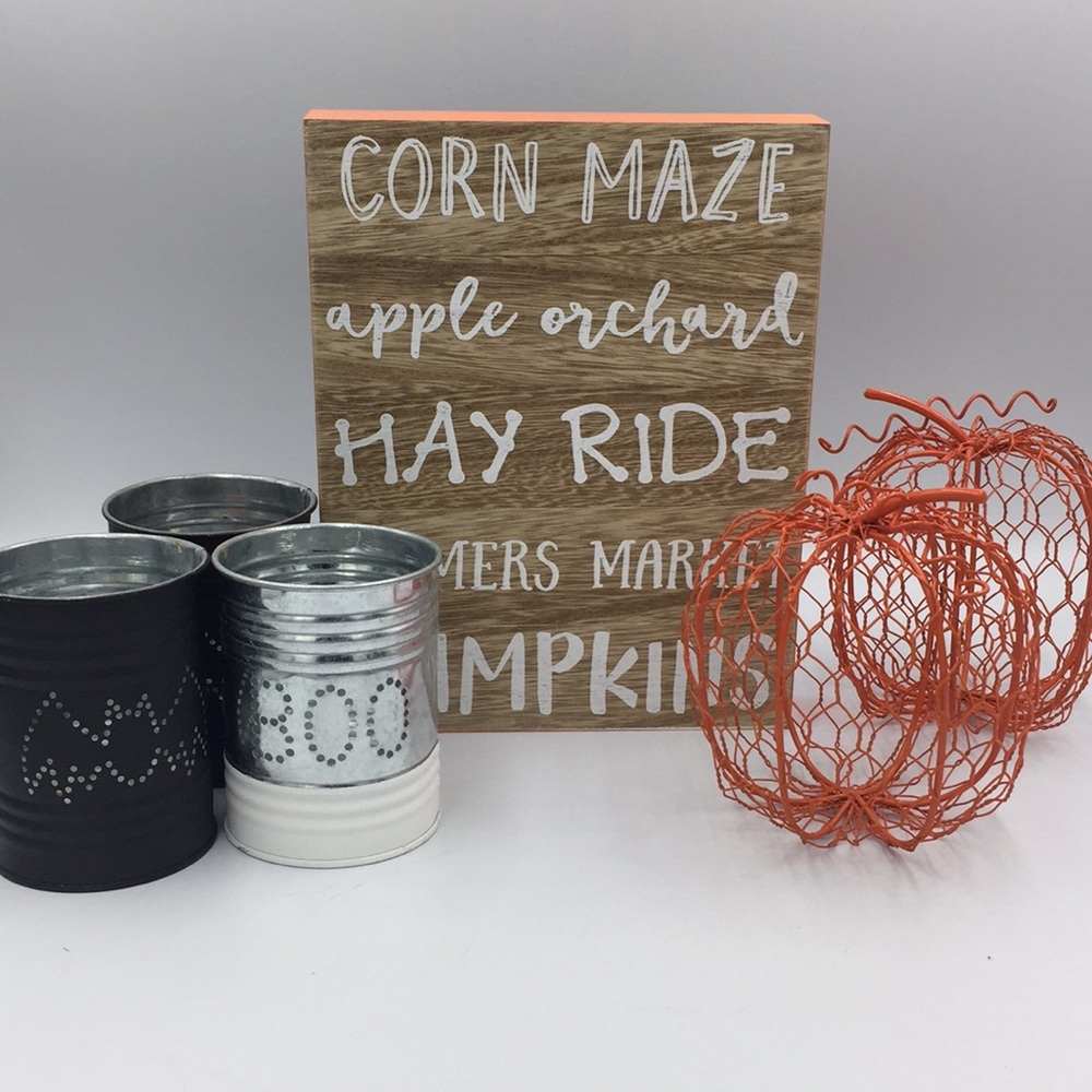 Rustic Fall Decor (6 piece)